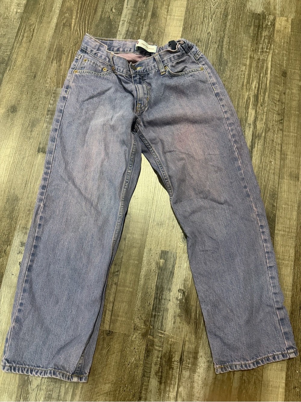 Signature by Levi Strauss Light Blue Kids Relaxed Straight Jeans